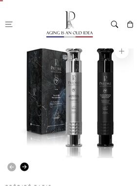 NEW Prédiré Paris Firm & Fill Precision Duo – Silver & Black